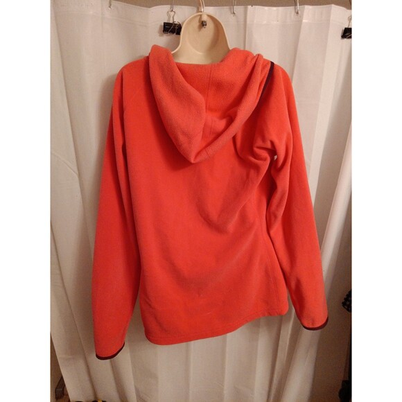 The NORTH FACE women's Full Zip TKA 100 Fleece HOODIE MICROFLEECE Jacket XL - Picture 3 of 5